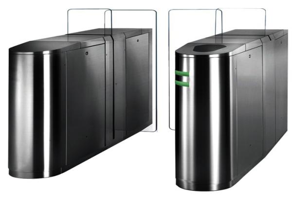 Crystal Acrylic Flap Access Turnstiles Gate