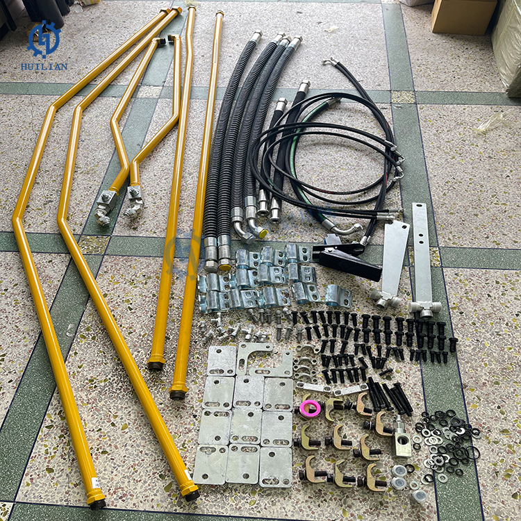 Komatsu Excavator Breaker Line Kit PC200-7 PC200-8 PC200LC PC210 PC220 PC240 Hydraulic Breaker Auxiliary Piping Kits