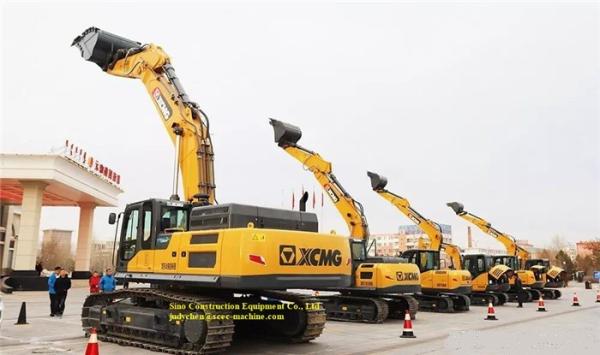 máquina escavadora hidráulica média XE225DK 140HP da esteira rolante 1.14m3 para a engenharia de pedra