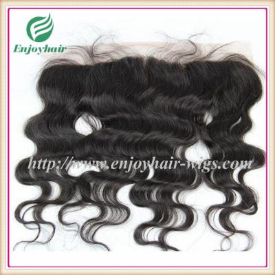 Brazilian virgin hair lace frontal 13''x4'' ,natural color body wave 10''-24''L hairpiece