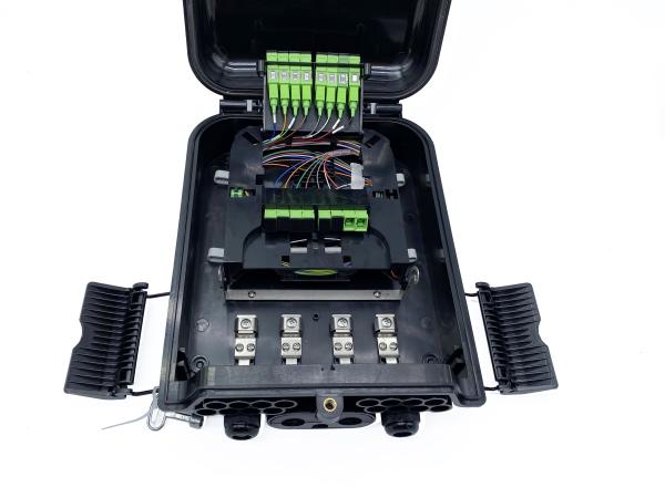 China Fábrica Fornecedor 16 Portos FTTH Fibra Splitter Caixa de Distribuição