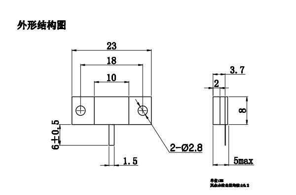RF Resistor Dummy Load Resistor with -55℃~ +125℃ Operating Temperature 1.2~1.3 Standing Wave Ratio and Copper Nickel Plated Flange Mount