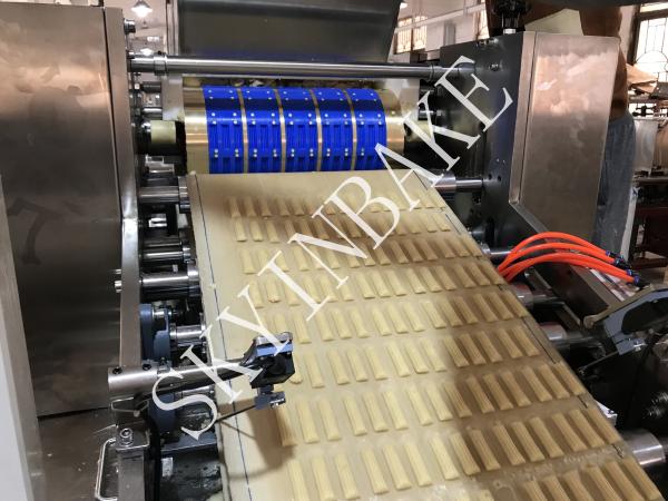 50-80kg/h Soft Biscuit Making Machine siemens PLC touch screen