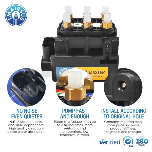 Hot Sale Product Air Suspension Solenoid Valve Block A8D4 Bentley Mulsanne A6 C7 4G 4H0616013 4G0616005C 4H0616005C 2010-2017