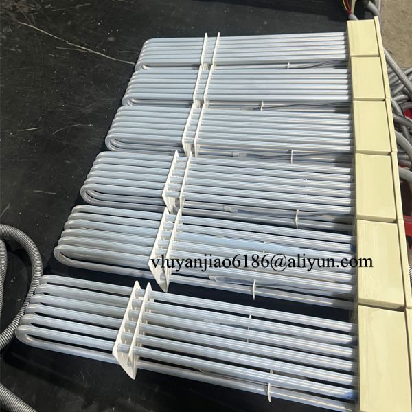 4000 watt 6 Element Fluoropolymer(PTFE) immersion heaters 21″ Hot Zone – 30″ Overall Length
