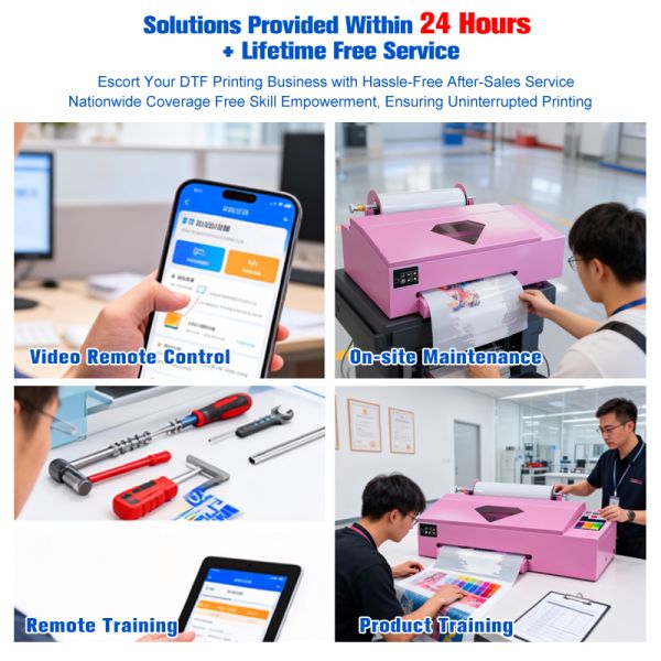 USA Stock 13Inch DTF Printer A3 Roll to Roll Direct to Film Machine for Small Business T-shirt Printing USA Local Warehouse