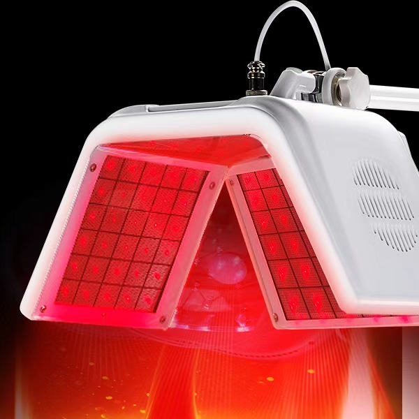 Equipo de crecimiento capilar con láser de diodo de 650 nm, tiempo de tratamiento de 30 minutos con 120 lámparas láser