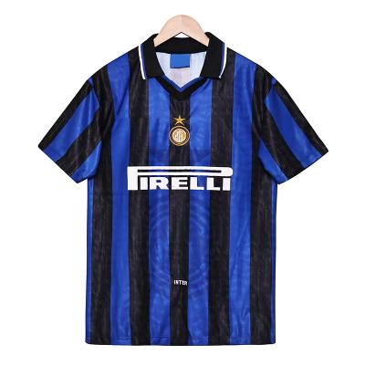 Retro 1997-1998 Inter Milan Home Jersey Replica Support Customization