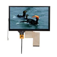 Écran LCD de 8 pouces 800×480 60PIN Interface RVB avec toucher capacitif