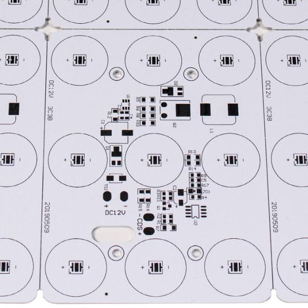 Одиночные, который встали на сторону обслуживания доски Pcb банка силы доски Pcb PCB СИД алюминиевого