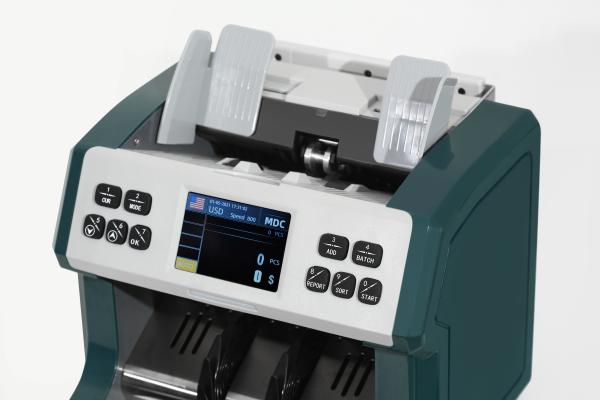 Mixed Denomination Bill Money Value Counter and Sorter