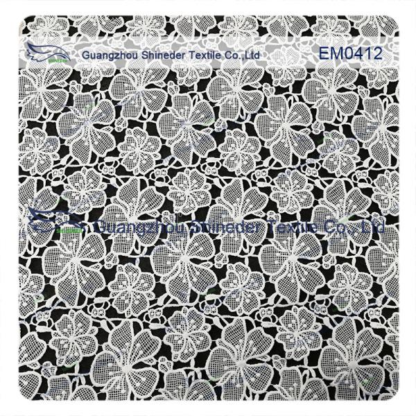 Embroidery Lace Fabric for garment,ladies dress,wedding dress