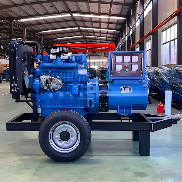 Rapid Deployment Diesel AC Generator Towable Diesel Generator Open Frame Diesel Engine Generator Set