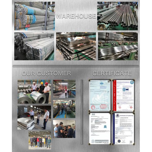 Cold Rolled Stainless Steel Pipe Tube 304 316 316L 309S 310S For Boiler System