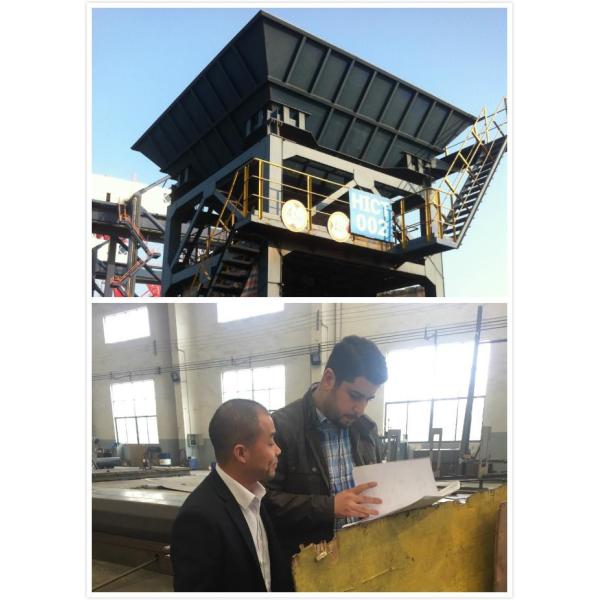 Fixed Type Hopper Installed At Client'S Site Clients Inspected Before Placing Order