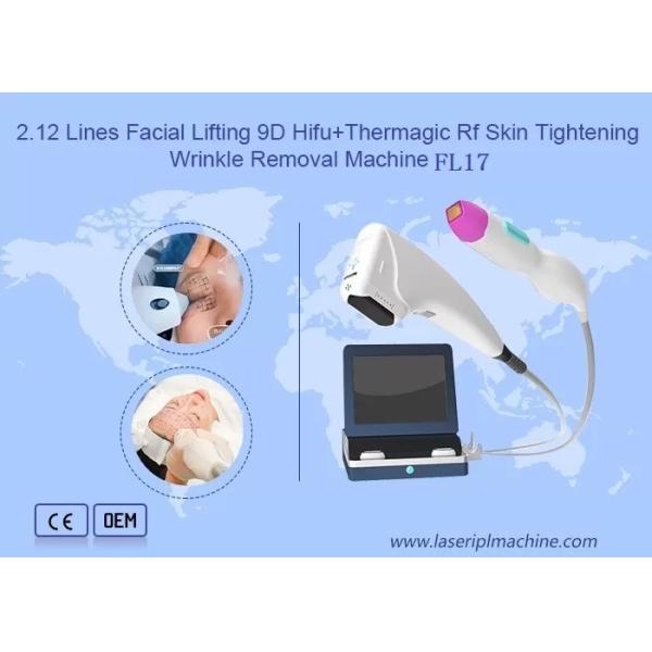 Anti Aging 1.5mm Depth 0.25cm2 3D HIFU Machine