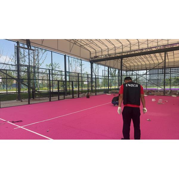 Panoramic Padel Court with Roof – Factory Supply & Installation Service