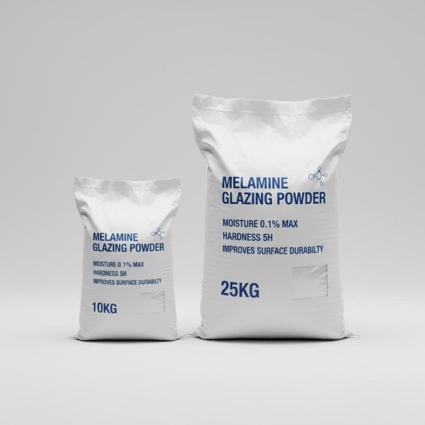 Melamine Glazing Powder in 10kg 25kg Sizes for Enhanced Surface Durability