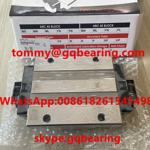 Блока HRC45FLBV1N Guideway CPC HRC45FL блок CNC линейного линейный