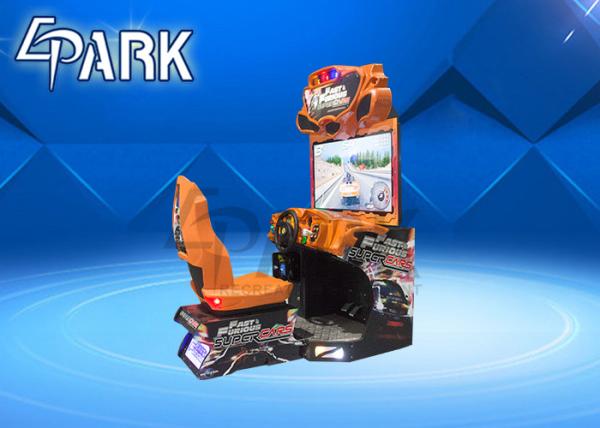 Sitdown Full Motion Cabinet Adult Ride Racing Game Machine Simulator Super - Deluxe
