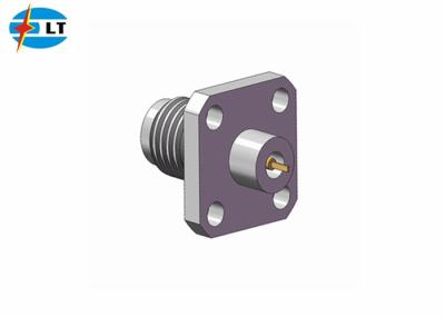 conector fêmea da onda de milímetro do conector de 50GHz Jack Straight 2.4mm RF