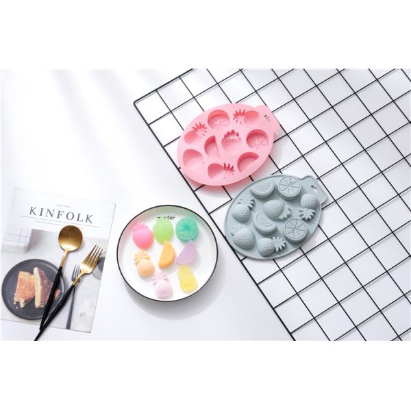 Cake Tools Irregular Eco Friendly Silicone Cake Mold Fruit Modeling DIY Chocolate Baking Tool Ice Mold for Summer Style