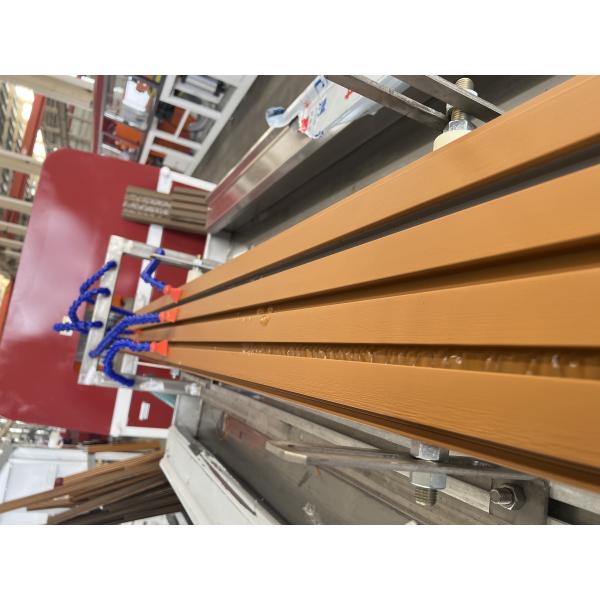 Outdoor PE/PP WPC Composite Floor Decking Extrusion Machine for WPC Decking and Plank