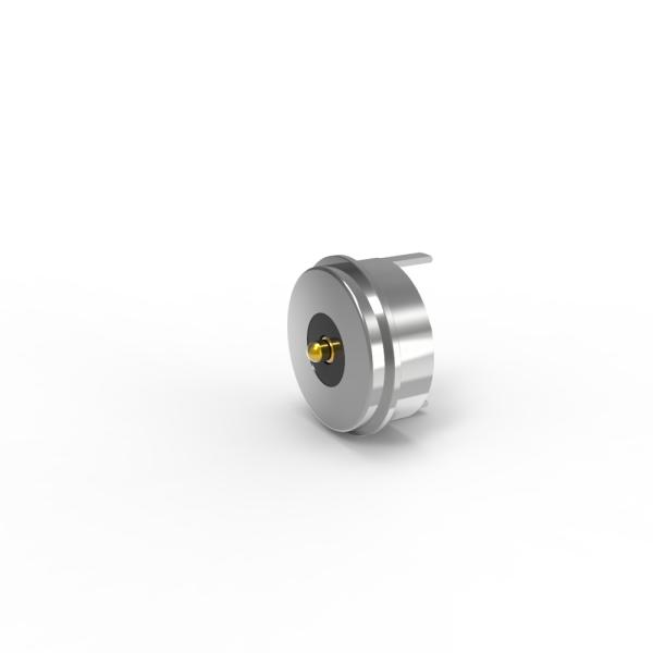 DC12V 5V magnetic connector magnet pcb 2 pin charging connector dia 10.0mm