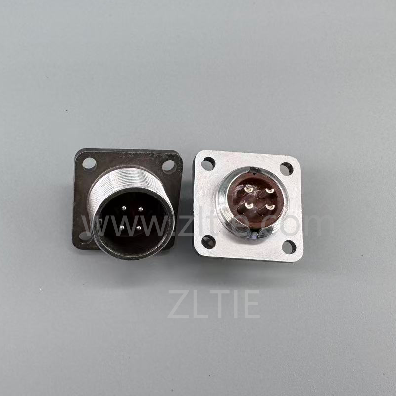 2PM-18 Series 4Pin male panel Socket – 2РМДТ18Б4Ш1В1В