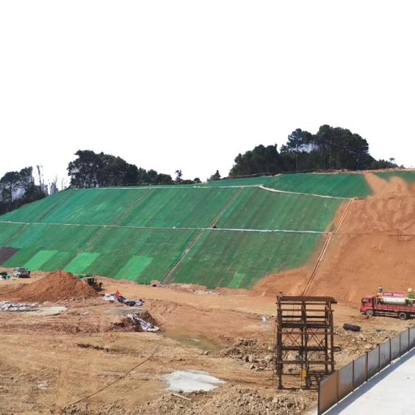 3D Geomat for Promoting Seed Sprout and Slope Stabilization in Railway Construction