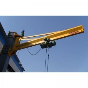 ISO Space Saving Light Duty Wall Mounted Jib Crane 12 Months Warranty