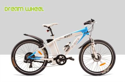 36V 350W Electric Mountain Bicycle , Aluminum Electric Mountain Bike 32km/H