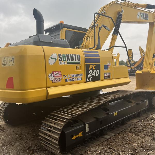 Excavateur japonais de 24 tonnes PC240LC avec couleur orange