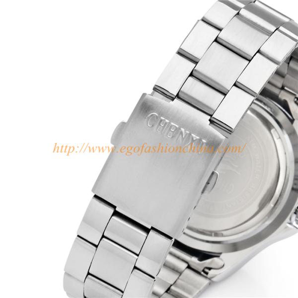012A Stainless Steel Watches Unisex Watch Quality Steel Analog Watch Roman Numbers Watch