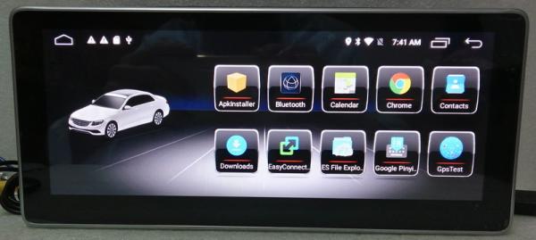 Ouchuangbo autoradio gps stereo for 10.25 inch Mercedes Benz C180 C200 W204 2011-2014 support BT aux android 9.0 4+64