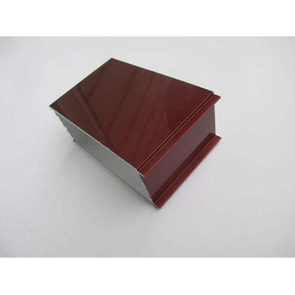 High Intensity Red Coated Aluminum Door Profiles For Chinese Style Doors