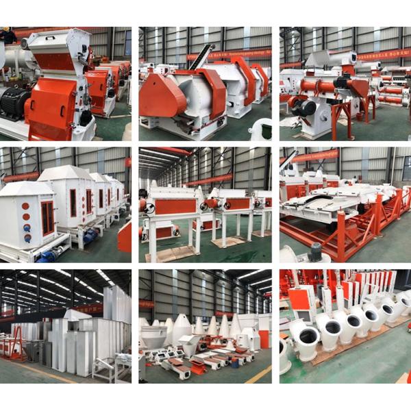 O gado de 15 T/H alimenta a fatura da máquina