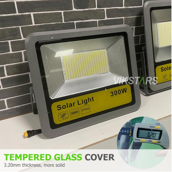 Aluminum solar reflectors 400w with mono solar panel high quality solar flood lights