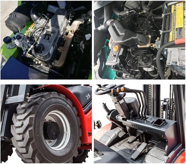 3.5тонная 4х2 4WD грузовик для грубых полей / грузовик для грубых полей