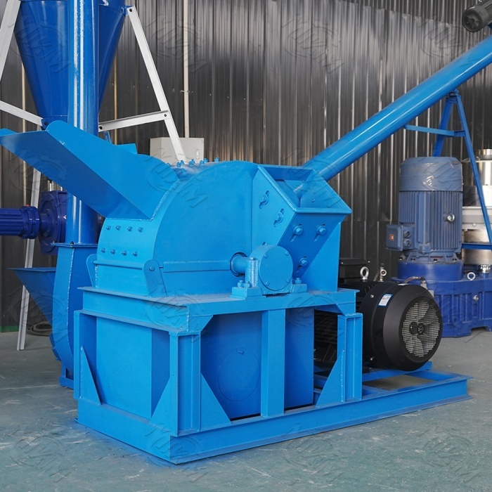 Машина мельницы лепешки опилк деревянная подрезывает биомассу 12mm багассы соломы