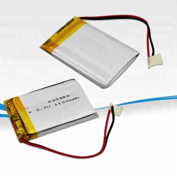 Beauty Device Li Polymer Battery 573450/553450/503450/603450-1000~1200mAh Rechargeable Lipo Battery