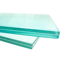 Vidro de segurança laminado temperado com camada intermédia PVB para segurança e segurança