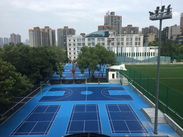 IAAF PU Sports Flooring For Volleyball Badminton Court