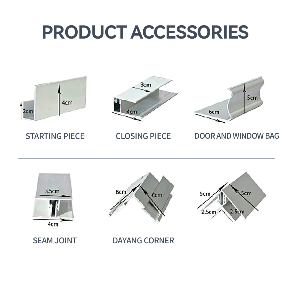 Thermal Insulated Weatherproof PU Sandwich Metal Carved Panel Waterproof Insulation Boards For Exterior Walls