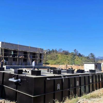 Stainless Steel Industrial Wastewater Management containerised sewage treatment PLC
