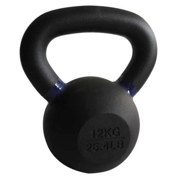 Power Coated Gym Equipment Kettlebells 5lb-80lb Size Cast Iron Material