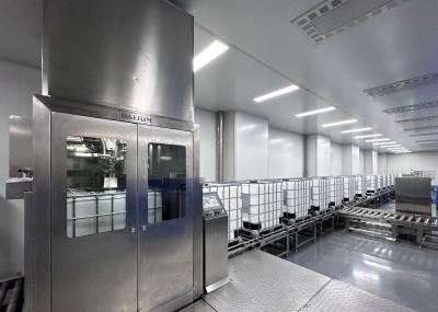200L IBC machine automatique de remplissage de palette liquide avec salle de remplissage