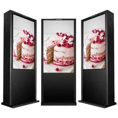 o quiosque/Android exteriores do tela táctil de 75 polegadas baseou o Signage estando de Digitas
