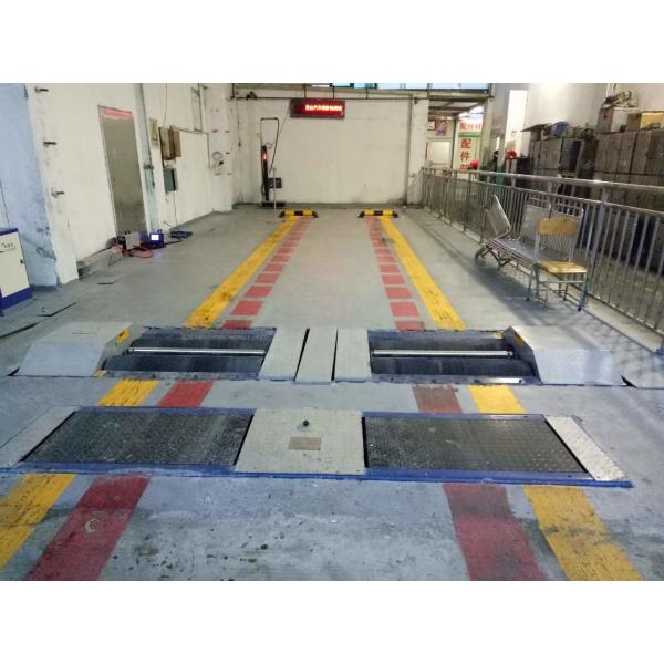 Two Testers CT-EWR Automobile Motor Vehicle Inspection Facility Level 2  Maintenance And Safety Test Line