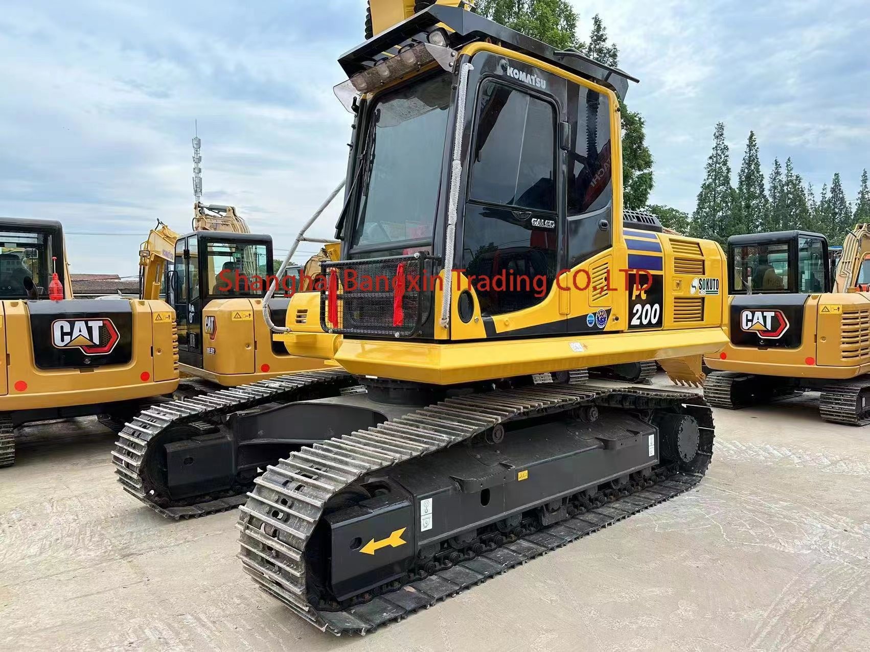 Original Hydraulic Cylinder Cat Used Excavator PC200-8 for Your Industry Requirements